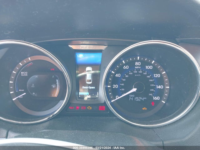 Hyundai Sonata Hybrid Limited 2014 KMHEC4A49EA103453 Image 7