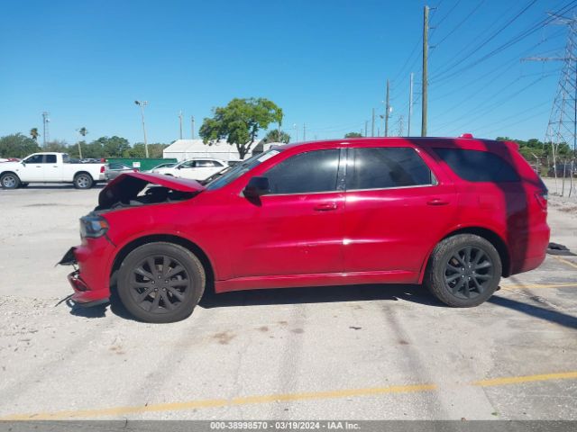 1C4RDHAG1JC282073 Dodge Durango Sxt Rwd