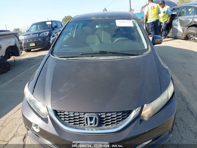 Honda Civic Lx 2014 2HGFB2F52EH555541 Image 12