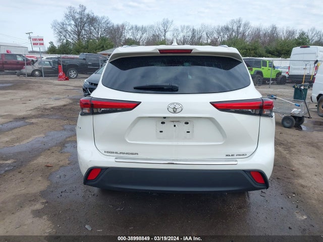 Toyota Highlander Xle 2020 5TDGZRBHXLS025565 Image 16