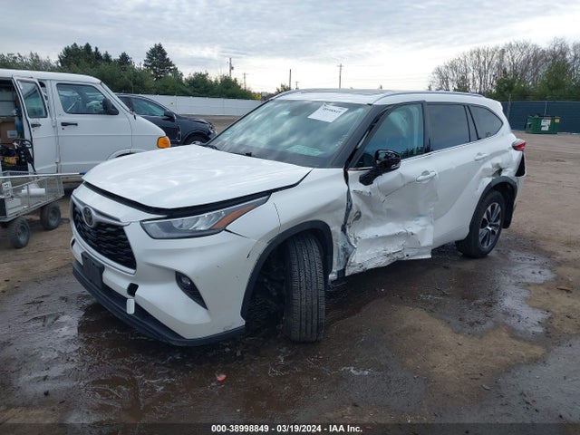 Toyota Highlander Xle 2020 5TDGZRBHXLS025565 Image 2