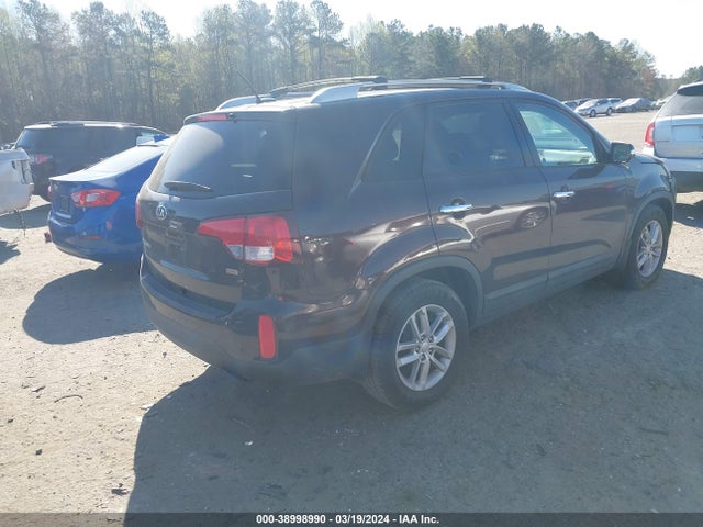 KIA SORENTO LX 2014 5XYKT3A6XEG506022 Image 4