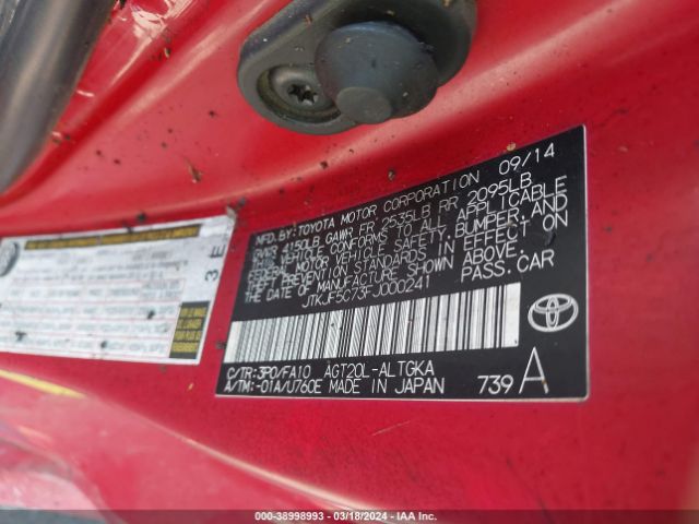 JTKJF5C73FJ000241 Scion TC