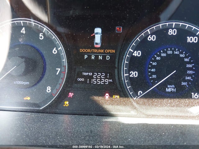 38999192 :رقم المزاد ، KMHGH4JH9DU058816 vin ، 2013 Hyundai Equus Signature مزاد بيع