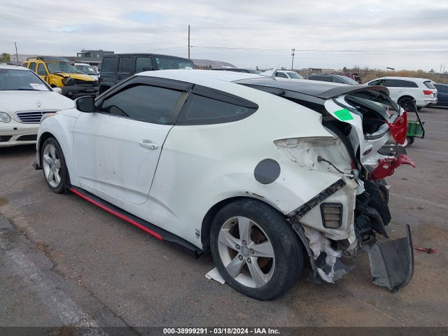 Hyundai Veloster Base W/gray 2014 KMHTC6AD7EU213340 Image 3