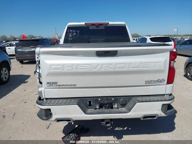 38999328 :رقم المزاد ، 1GCUYHEL8NZ109028 vin ، 2022 Chevrolet Silverado 1500 Ltd 4wd  Short Bed High Country مزاد بيع