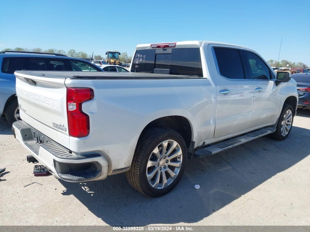 38999328 :رقم المزاد ، 1GCUYHEL8NZ109028 vin ، 2022 Chevrolet Silverado 1500 Ltd 4wd  Short Bed High Country مزاد بيع