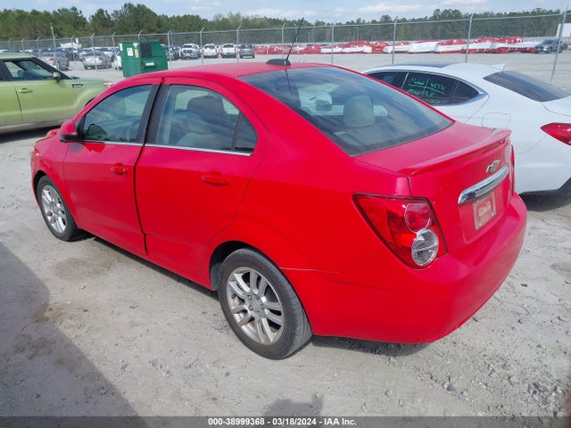 Chevrolet Sonic Lt Auto 2016 1G1JC5SH8G4103190 Image 3