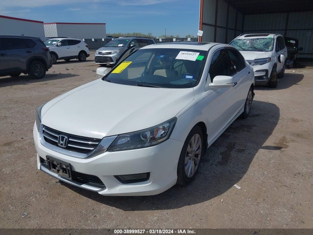 Honda Accord Ex-l V-6 2014 1HGCR3F87EA037129 Image 2
