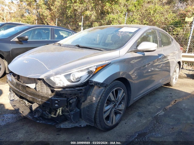 Hyundai Elantra Limited 2014 KMHDH4AE5EU043871 Image 2