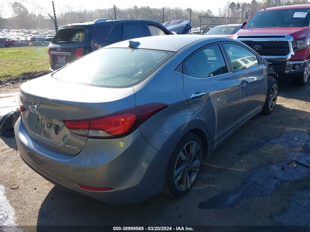 Hyundai Elantra Limited 2014 KMHDH4AE5EU043871 Image 4