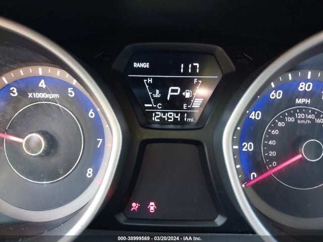 Hyundai Elantra Limited 2014 KMHDH4AE5EU043871 Image 7