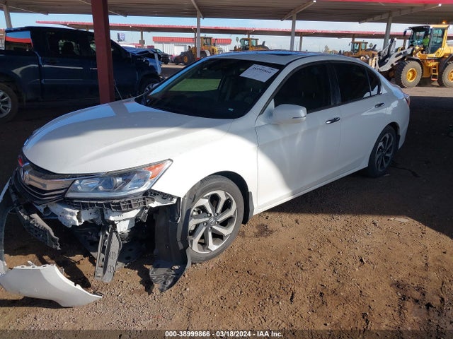 Honda Accord Ex-l 2017 1HGCR2F97HA186017 Image 2