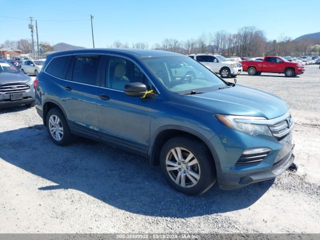 Auction sale of the 2018 Honda Pilot Lx, vin: 5FNYF6H11JB030466, lot number: 38999928