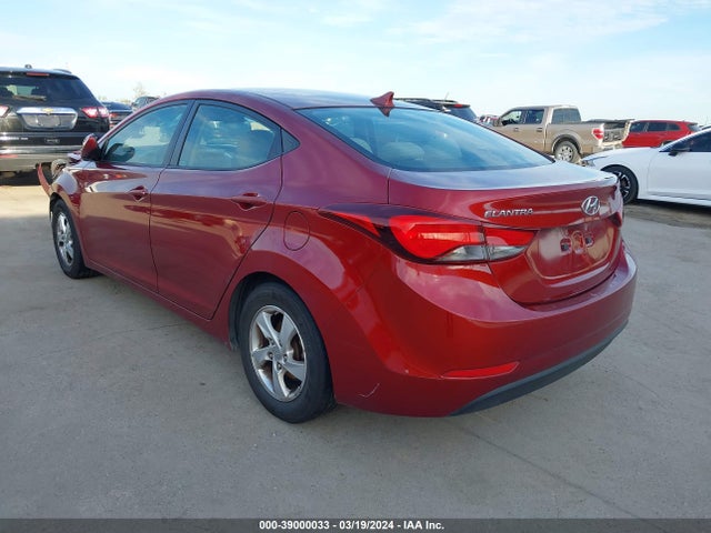 Hyundai ELANTRA SE 2014 5NPDH4AE9EH470582 Image 3