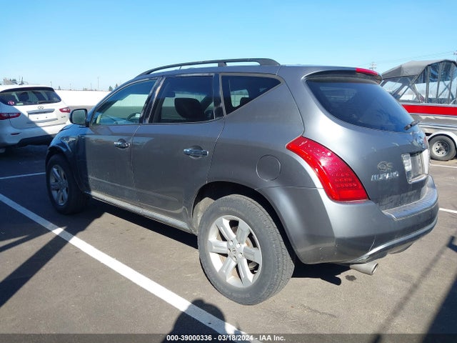Aukcja sprzedaży 2007 Nissan Murano Sl, vin: JN8AZ08W17W620886, numer aukcji: 39000336