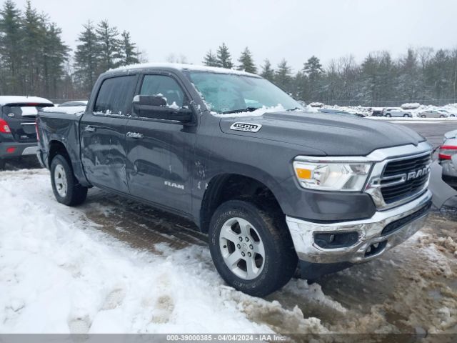 Продаж на аукціоні авто 2019 Ram 1500 Big Horn/lone Star  4x4 5'7 Box, vin: 1C6SRFFT7KN720038, номер лоту: 39000385