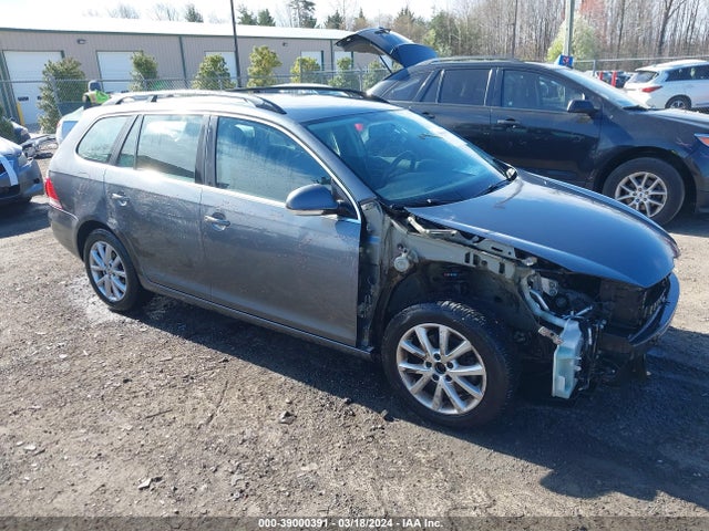 2012 Volkswagen Jetta Sportwagen 2.5l Se მანქანა იყიდება აუქციონზე, vin: 3VWPP7AJ5CM669065, აუქციონის ნომერი: 39000391