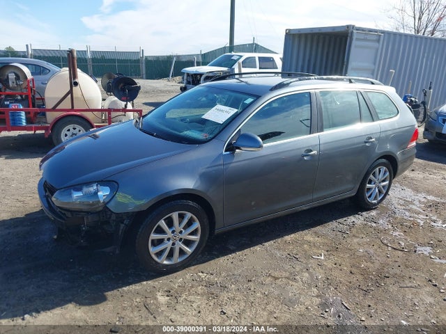 2012 Volkswagen Jetta Sportwagen 2.5l Se მანქანა იყიდება აუქციონზე, vin: 3VWPP7AJ5CM669065, აუქციონის ნომერი: 39000391