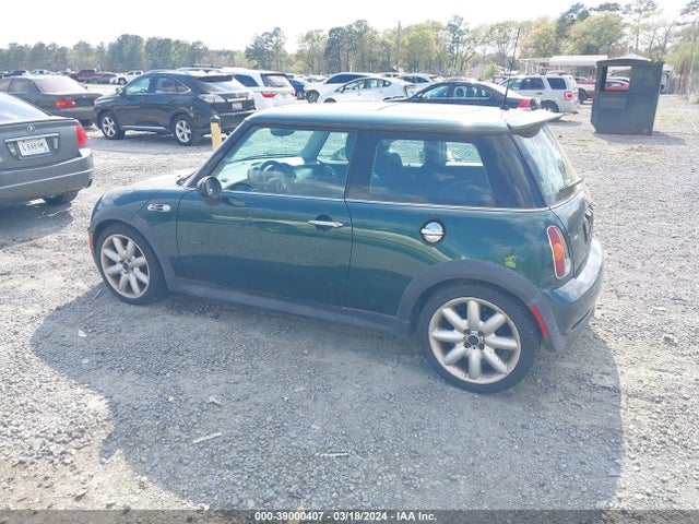 2004 MINI COOPER S WMWRE33474TD82086 Photo 2