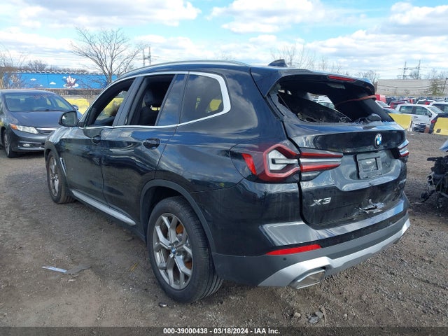 BMW X3 Xdrive30i 2022 5UX53DP05N9K72121 Image 3