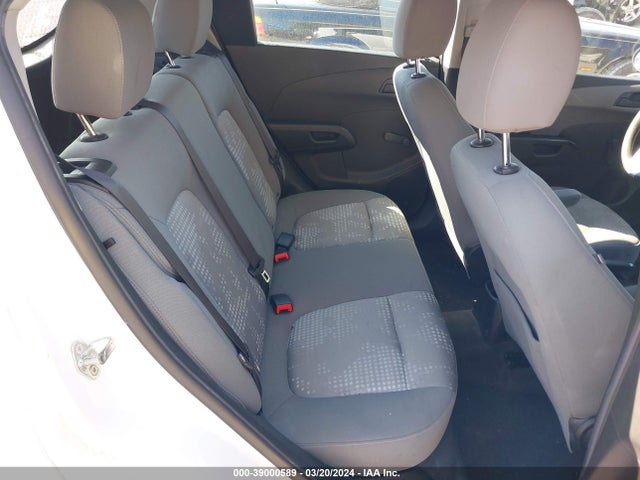 Chevrolet Sonic Lt Auto 2017 1G1JG6SH7H4168902 Image 8
