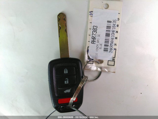 Honda CR-V SE 2016 2HKRM4H41GH618435 Image 11