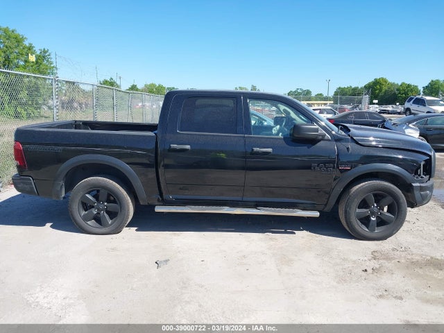 2020 RAM 1500 CLASSIC WARLOCK 4X4 5'7 BOX VIN: 1C6RR7LT6LS104228