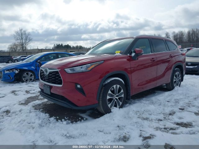 Toyota Highlander Xle 2020 5TDGZRBH1LS021503 Image 2