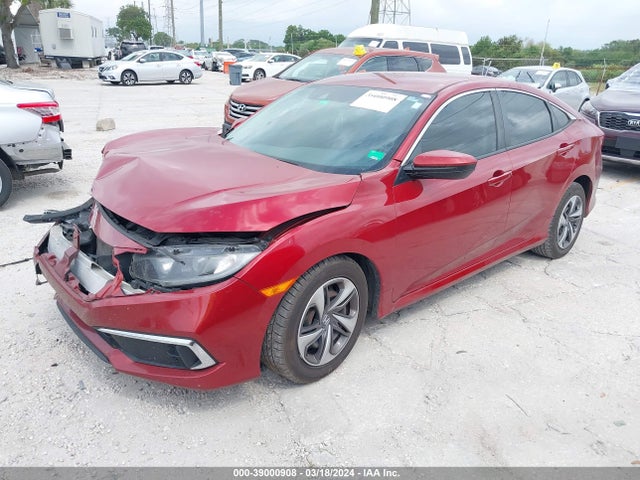 Honda Civic Lx 2020 19XFC2F69LE005489 Image 2