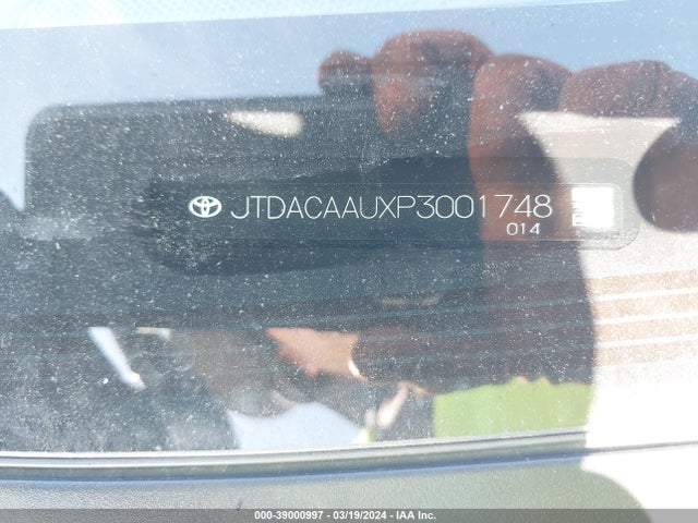 Toyota PRIUS XLE 2023 JTDACAAUXP3001748 Image 9