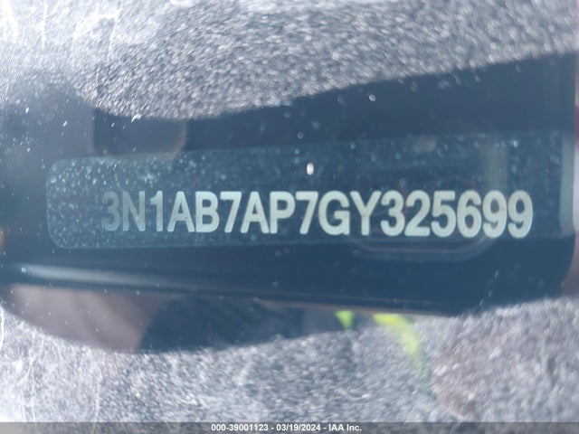 Nissan SENTRA SV 2016 3N1AB7AP7GY325699 Image 9