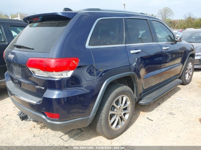 Jeep Grand Cherokee Limited 2014 1C4RJEBG7EC573284 Image 4