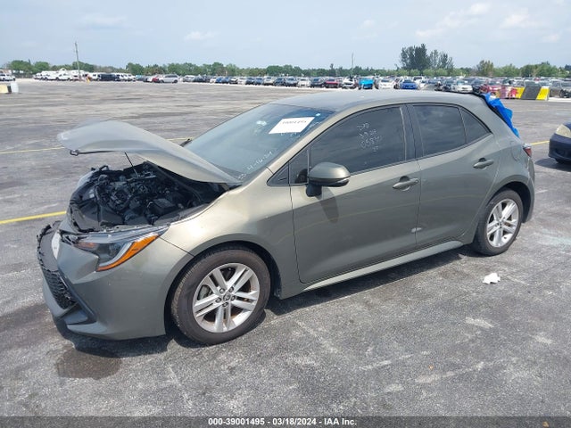 Toyota COROLLA SE 2019 JTNK4RBE8K3058901 Image 2