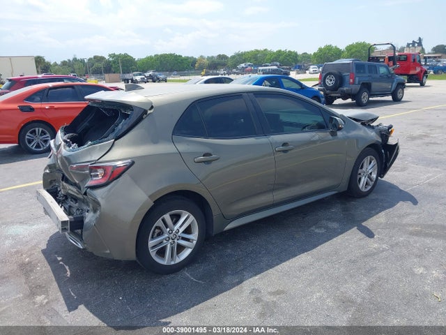 Toyota COROLLA SE 2019 JTNK4RBE8K3058901 Image 4
