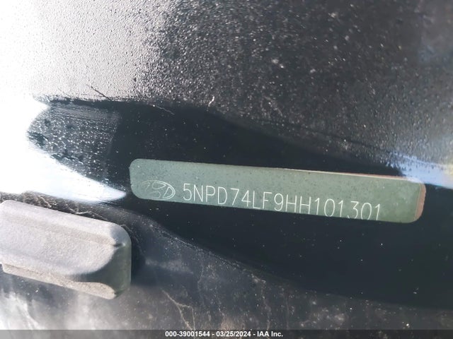 Hyundai ELANTRA SE 2017 5NPD74LF9HH101301 Image 9