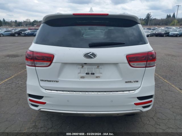 5XYPKDA56GG031607 KIA Sorento 3.3l Sxl