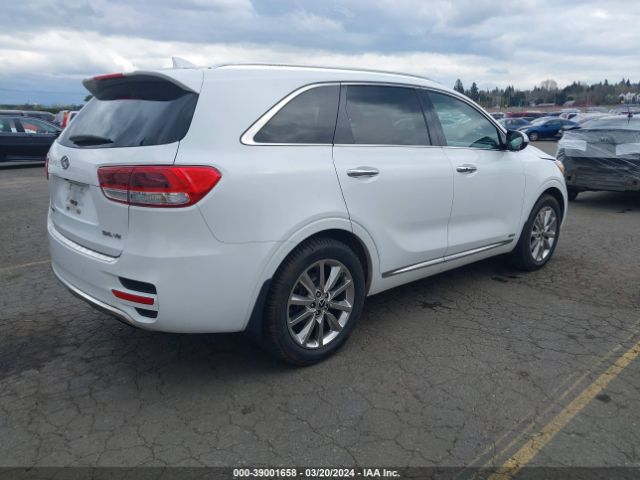 5XYPKDA56GG031607 KIA Sorento 3.3l Sxl