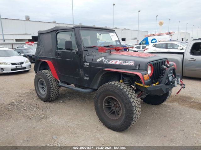 Auction sale of the 2002 Jeep Wrangler Sport, vin: 1J4FA49S82P768039, lot number: 39001677