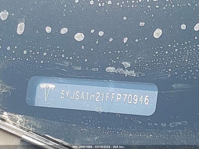 5YJSA1H21FFP70946 Tesla Model S 70d/85d/p85d