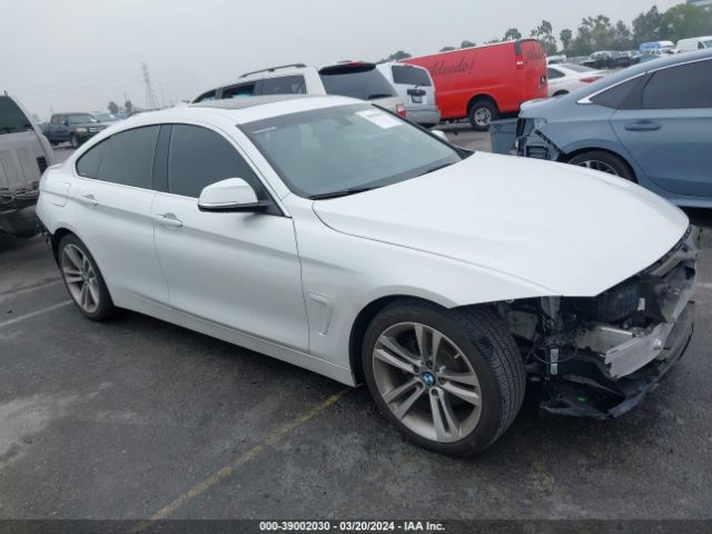 Aukcja sprzedaży 2018 Bmw 430i Gran Coupe, vin: WBA4J1C51JBG77382, numer aukcji: 39002030