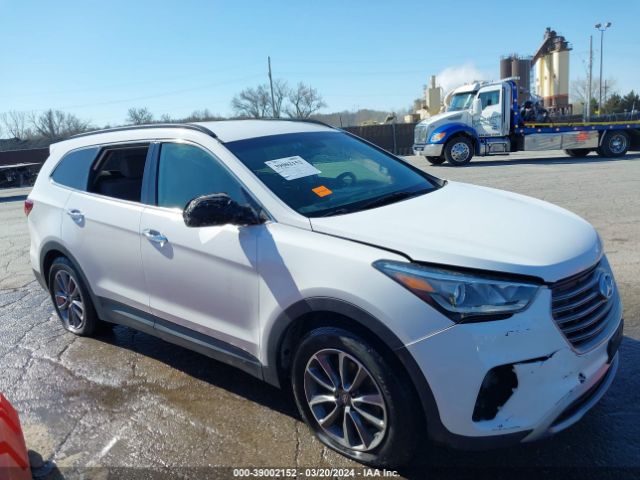 KM8SM4HF1HU167836 Hyundai Santa Fe Se