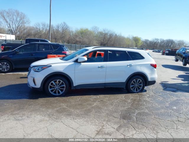 KM8SM4HF1HU167836 Hyundai Santa Fe Se