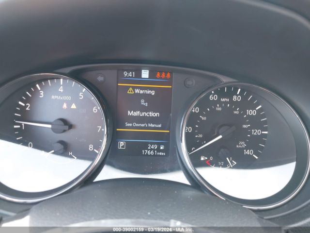 JN1BJ1CW2NW497829 Nissan Rogue Sport Sl Awd Xtronic Cvt