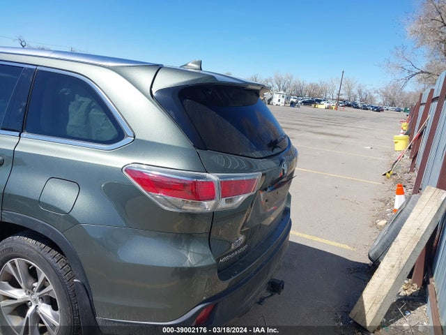 Toyota Highlander Xle V6 2014 5TDJKRFHXES023743 Image 15