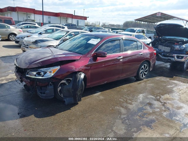 Honda Accord Ex-l 2017 1HGCR2F82HA105612 Image 2