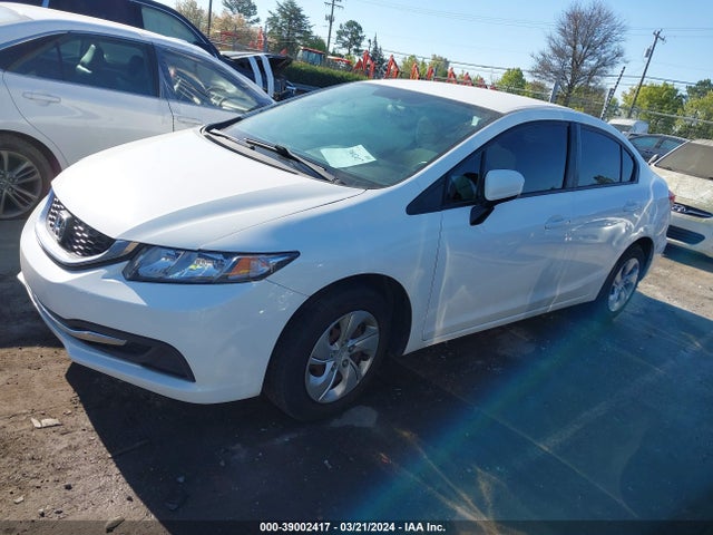 Honda Civic Lx 2014 19XFB2F57EE206384 Image 2