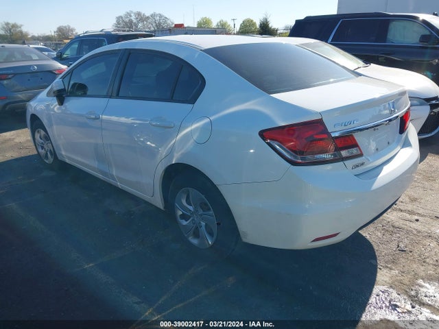 Honda Civic Lx 2014 19XFB2F57EE206384 Image 3