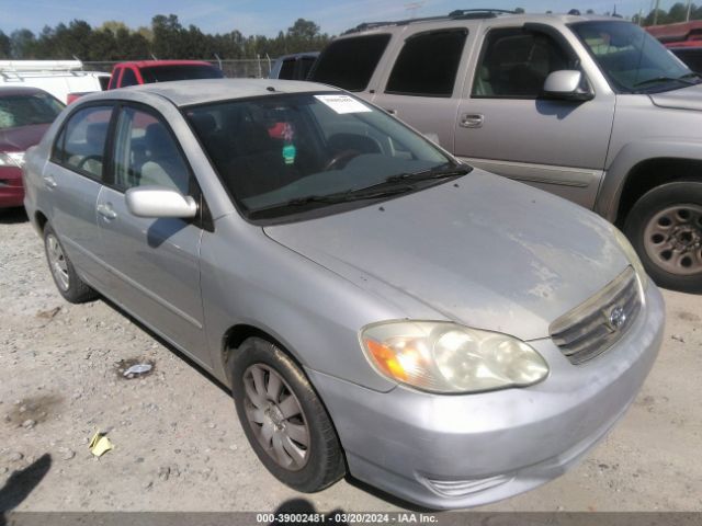 Auction sale of the 2003 Toyota Corolla Le, vin: 1NXBR32EX3Z099363, lot number: 39002481