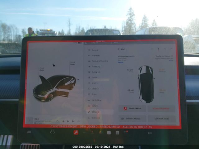 5YJ3E1EB4KF494267 Tesla Model 3 Long Range/performance